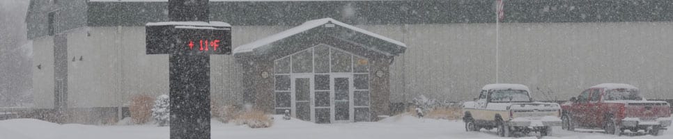 Snowing Community Center Mast