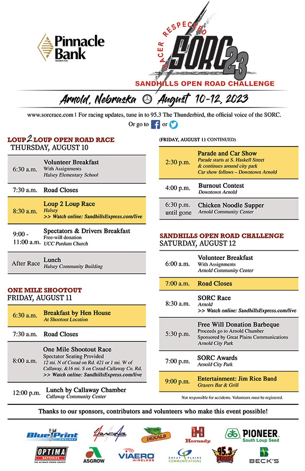 Sandhills Open Road Challenge Still Going Strong in 2023 Community of