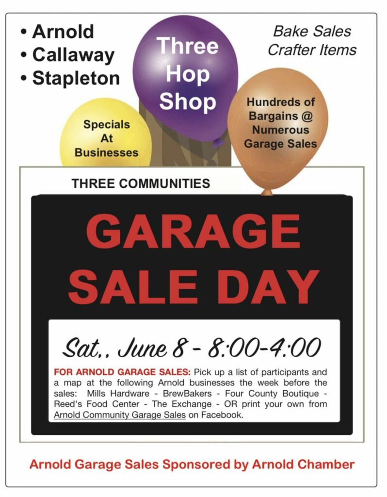 Arnold Garage Sale 2024