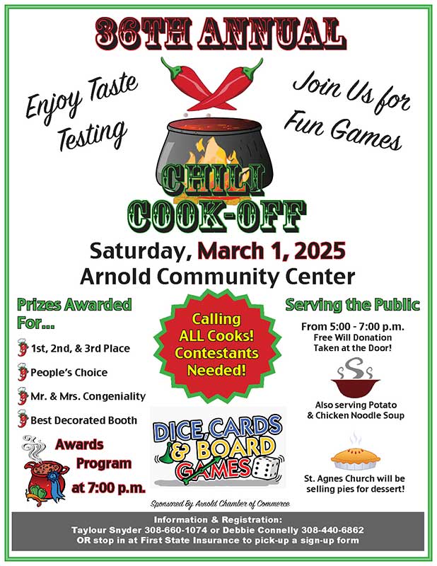 Arnold Chili Cook-Off 2025
