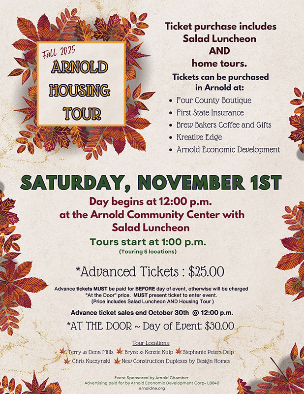 Arnold Housing Tour 2025 Resized