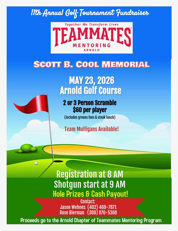 Scott Cool Memorial Golf Tournament 2026 Rszd